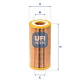 UFI Oljefilter 25.041.00