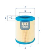 UFI Õhufilter 27.606.00