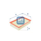 UFI Воздушный фильтр 30.129.00
