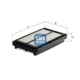 UFI Õhufilter 30.456.00