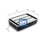UFI Воздушный фильтр 30.533.00