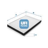UFI Фильтр, воздух во внутренном пространстве 53.064.00