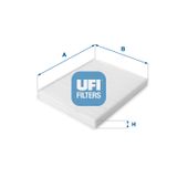 UFI Фильтр, воздух во внутренном пространстве 53.207.00