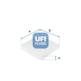 UFI Фильтр, воздух во внутренном пространстве 53.210.00