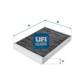 UFI Фильтр, воздух во внутренном пространстве 54.101.00