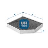 UFI Фильтр, воздух во внутренном пространстве 54.168.00