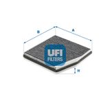UFI Фильтр, воздух во внутренном пространстве 54.262.00