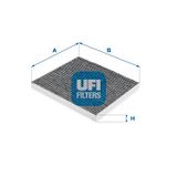 UFI Фильтр, воздух во внутренном пространстве 54.273.00