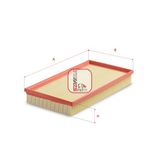 SOFIMA Luftfilter S 3007 A