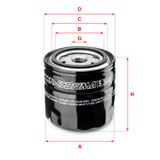 SOFIMA Oljefilter S 3440 R