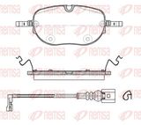 REMSA Комплект тормозных колодок, дисковый тормоз 1963.01