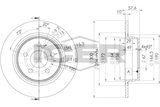ICER Тормозной диск 78BD6474-2