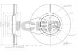 ICER Тормозной диск 78BD9213-2