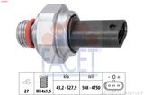 FACET Датчик, давление выхлопных газов 25.0007