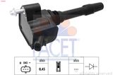 FACET Катушка зажигания 9.6532