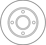 TRW Jarrulevy DF2752