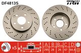 TRW Тормозной диск DF4813S