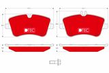 TRW Комплект тормозных колодок, дисковый тормоз GDB1413DTE