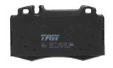 TRW Комплект тормозных колодок, дисковый тормоз GDB1543