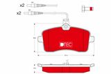 TRW Комплект тормозных колодок, дисковый тормоз GDB1594DTE