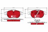TRW Комплект тормозных колодок, дисковый тормоз GDB1613DTE