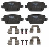TRW Комплект тормозных колодок, дисковый тормоз GDB1732