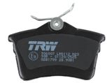 TRW Комплект тормозных колодок, дисковый тормоз GDB1799