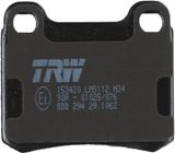 TRW Комплект тормозных колодок, дисковый тормоз GDB294
