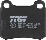 TRW Комплект тормозных колодок, дисковый тормоз GDB911