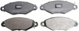 DENCKERMANN Комплект тормозных колодок, дисковый тормоз B110647