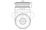 SCT - MANNOL Hüdraulikafilter,roolimine SH 4765