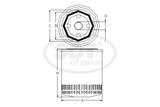 SCT - MANNOL Oljefilter SM 103