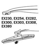 TRICO Щетка стеклоочистителя EX230