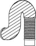 DINEX Avgasrör 54219
