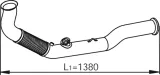 DINEX Avgasrör 66135