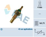 FAE Датчик, температура охлаждающей жидкости 32170