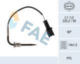 FAE Датчик, температура выхлопных газов 68091