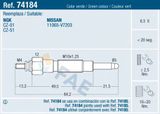 FAE Свеча накаливания 74184