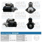 MEAT & DORIA Startmotor 5010248