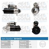 MEAT & DORIA Startmotor 5010419
