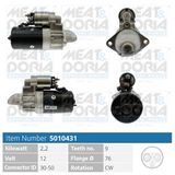MEAT & DORIA Startmotor 5010431