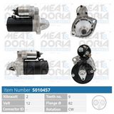 MEAT & DORIA Startmotor 5010457