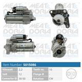 MEAT & DORIA Startmotor 5015086