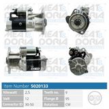MEAT & DORIA Startmotor 5020133