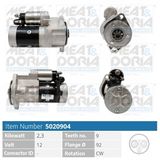 MEAT & DORIA Startmotor 5020904