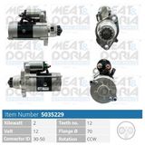 MEAT & DORIA Startmotor 5035229