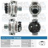 MEAT & DORIA Generator 5510028