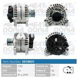 MEAT & DORIA Generator 5510031