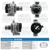 MEAT & DORIA Generator 5510230