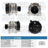 MEAT & DORIA Generator 5510586